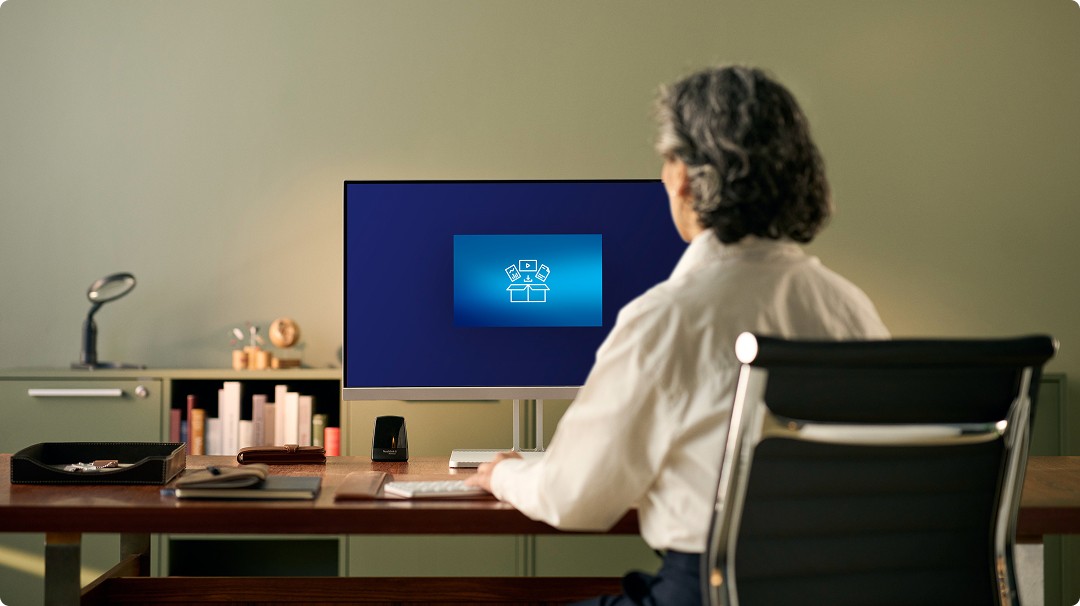 HCP downloading the digital launch kit