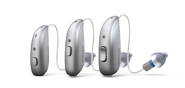 ReSound Sensia reciever in ear styles examples