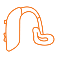 Audífono retroauricular de súper power